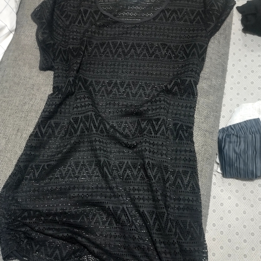 Bikini Cover-up Lace Dress